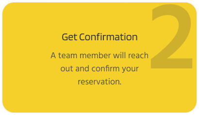 Notification about team confirmation for a reservation.
